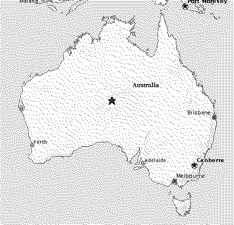 Map of Australia